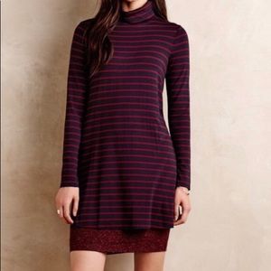 Anthropologie Bailey44 Layered Turtleneck Dress
